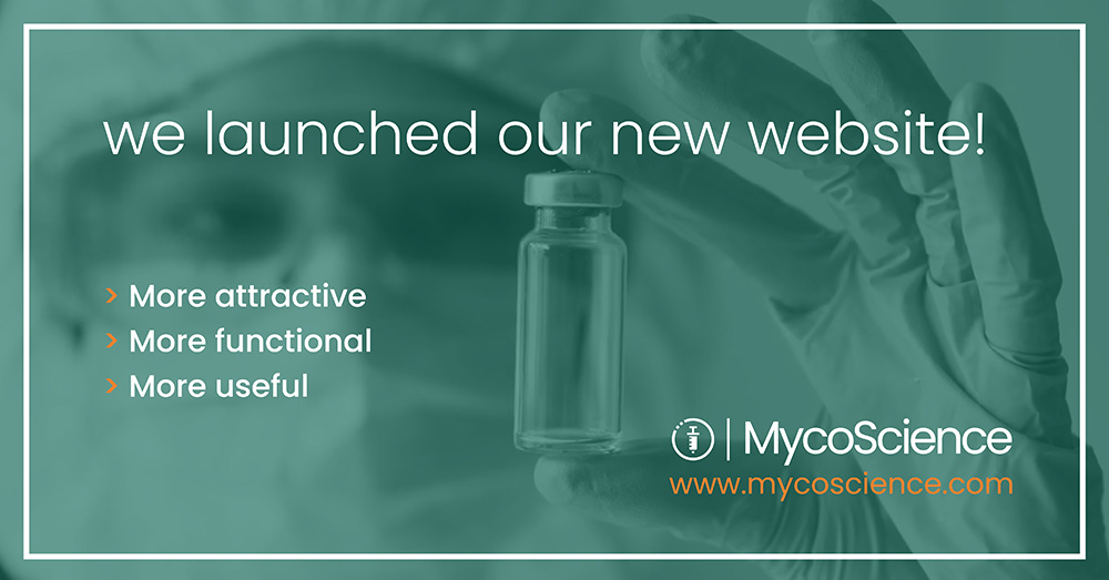Creatividad para el lanzamiento del nuevo sitio. SEO on page. SEO off page. Piezas comunicacionales para el proyecto de MycoScience